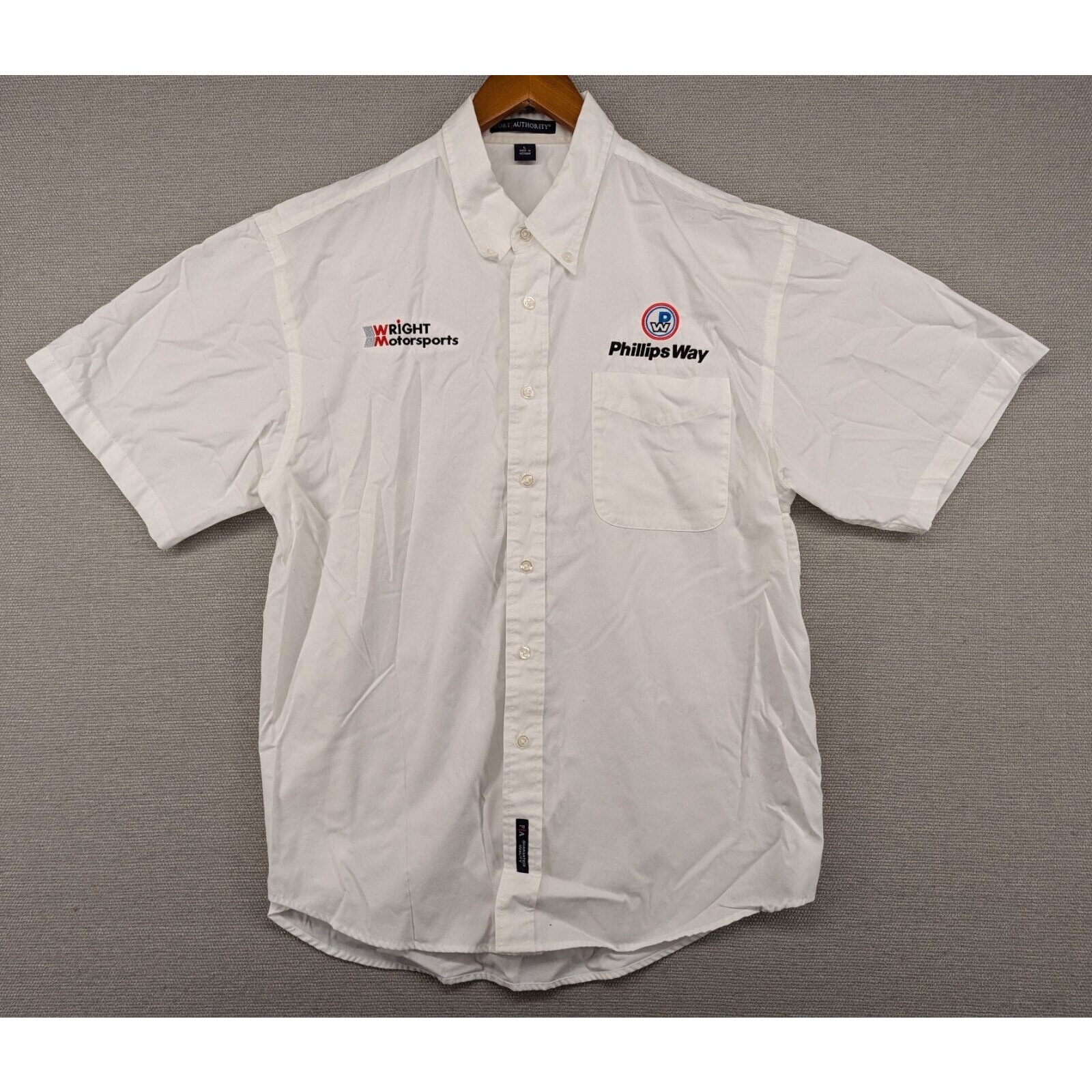 Wright Motorsports Phillips Way Racing Crew Shirt Large Rolex 24 Gt 2009 624b34